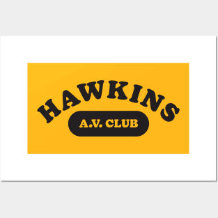 Hawkins A.V. Club Posters and Art